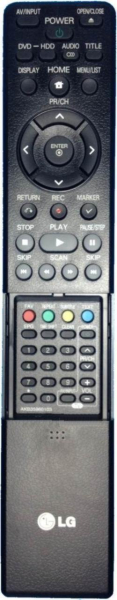 Replacement remote control for LG RCT699H