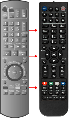 Replacement remote control for Zapp 2500