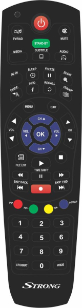 Replacement remote control for Strong SRT6100