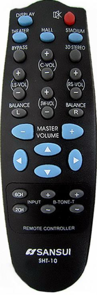Replacement remote control for Visa Electr. IR7364