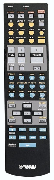 Replacement remote control for Yamaha WE45870US-TUNER