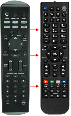 Replacement remote for Klipsch CS700
