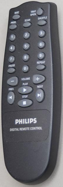 Replacement remote control for Audiolab 8000RC