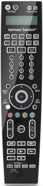 Replacement remote control for Harman Kardon AVR3550HD