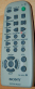 Replacement remote control for Sony CMT-CP100