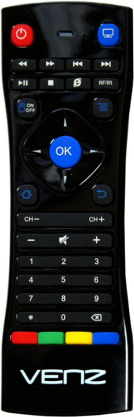 Replacement remote control for Venz V10