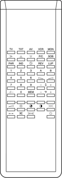 Replacement remote control for Bruns 67-5201SIGNUM