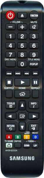 Replacement remote control for Samsung HT-H5500