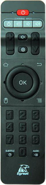 Replacement remote control for Egreat A5