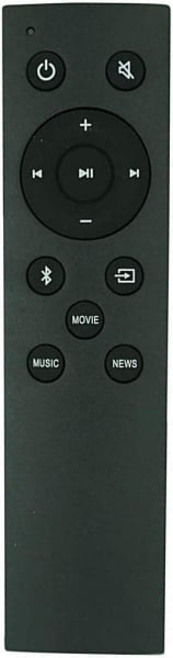 Replacement remote control for Tcl TS7010