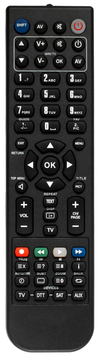 Replacement remote control for Strong SRT8213