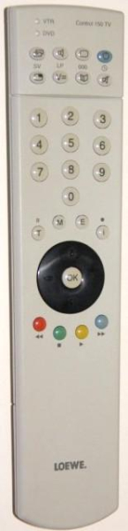 Replacement remote control for Loewe Opta 3870ZP CANTUS