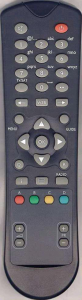 Replacement remote control for France Telecom ICD4221