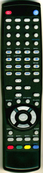 Replacement remote control for Mascom MC2600HD-IRCI