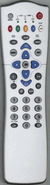 Replacement remote control for Visa Electr. IR7377
