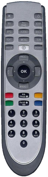 Replacement remote control for Skymaster DS66