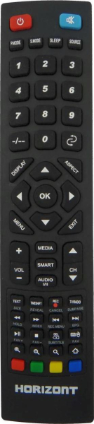 Replacement remote control for Shivaki STV-32LED13W