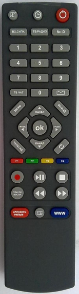 Replacement remote control for General Satellite GS8300N