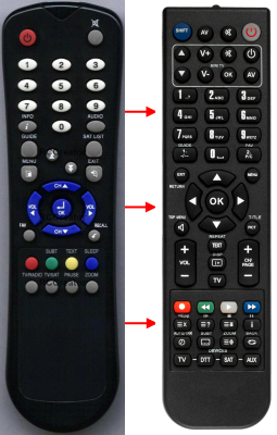 Replacement remote control for Arcon TITAN1500CI