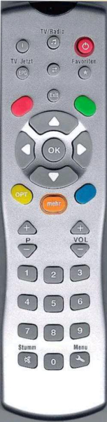Replacement remote control for Schwaiger DSR5500HDMI