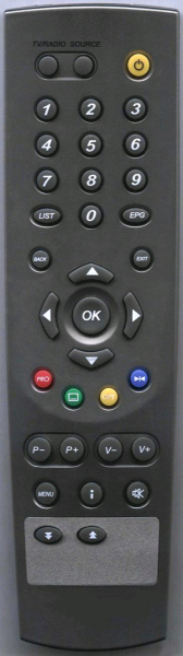 Replacement remote control for Humax RS632