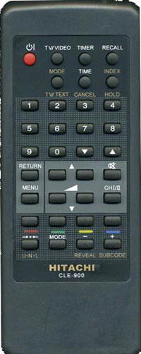 Replacement remote control for Hitachi 2573 822