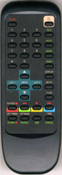Replacement remote control for Mitsubishi CT21AV1E
