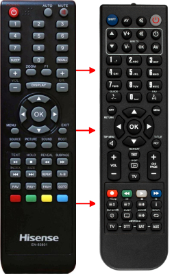 Replacement remote control for Zapp ZAPP146