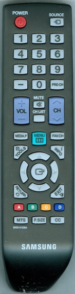 Replacement remote control for Samsung UN19D4003BD