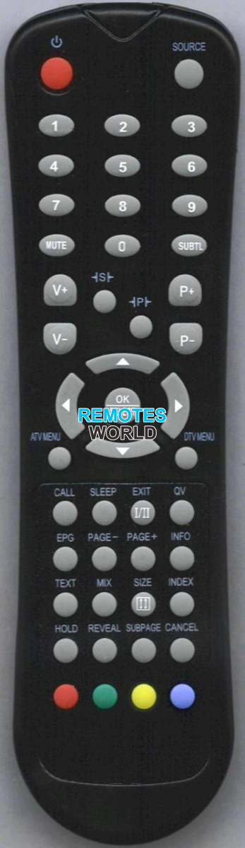 Telecomando Ricambio Per VD TECH TQT3255VD001: Sostituzione Fedele, Senza Programmazione