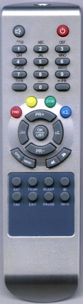 Replacement remote control for Digital M51