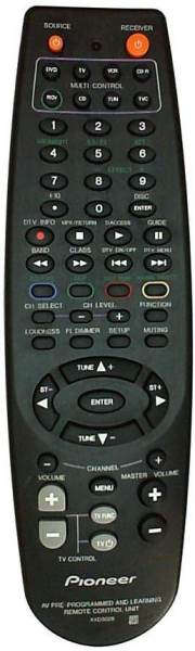 Replacement remote control for Pioneer VSX-D412S
