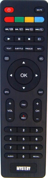 Replacement remote control for Mystery MTV-3226LT2