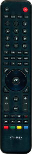 Replacement remote control for JVC LT-40E71