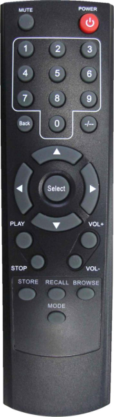 Replacement remote control for Dnt IPDIO-TUNE
