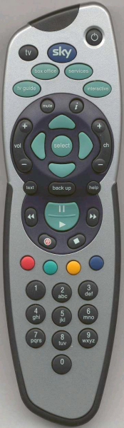 Replacement remote control for Sky SKY5.1