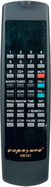 Replacement remote control for EXPOSURE HS3