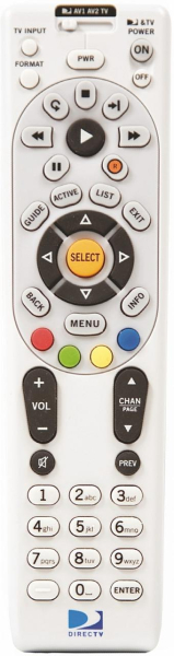 Replacement remote control for DIRECTV DIRECTV PLUS HD DVR HR23