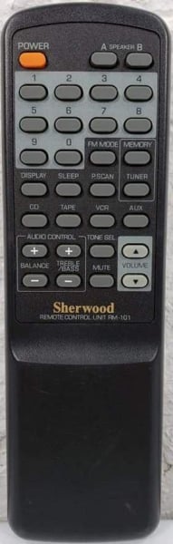 Replacement remote control for Sherwood RX-4103