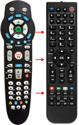 Replacement remote control for Motorola QIP7100 2