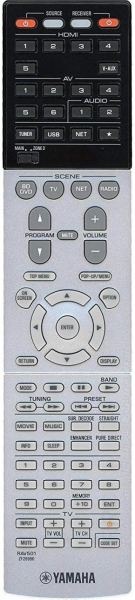 Replacement remote control for Yamaha ZA23870