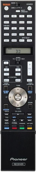 Replacement remote for Pioneer AXD7466, SC09TX