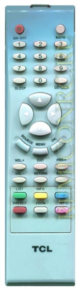 Replacement remote control for Thomson 32MT02Y1