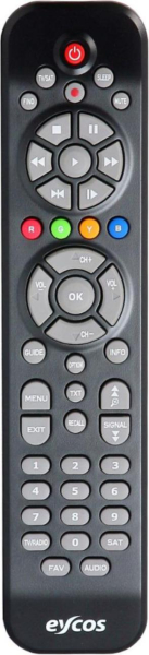 Replacement remote control for Eycos S70.12HD