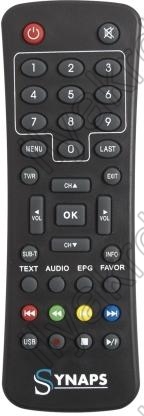 Replacement remote control for Synaps TSHD2852+