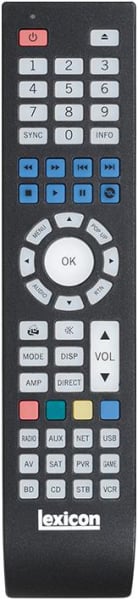 Replacement remote control for Arcam AVR390