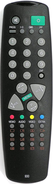 Replacement remote control for Roadstar CTV1433X