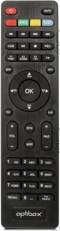 Replacement remote control for Golden Interstar HD FTA