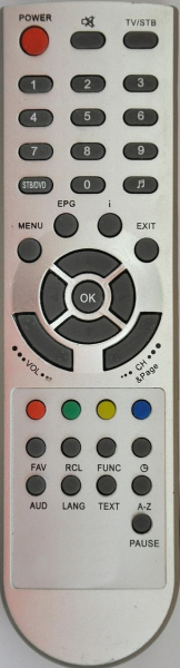 Replacement remote control for Homecast C3200