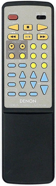 Replacement remote control for Denon RC-195